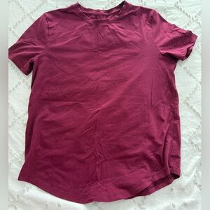 NWOT Maroon Lululemon Tee